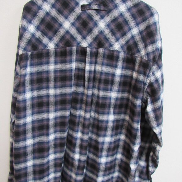 Legendary Whitetails Buck Camp Purple Plaid Flannel L/S Shirt Shacket 2XLT - Picture 3 of 3